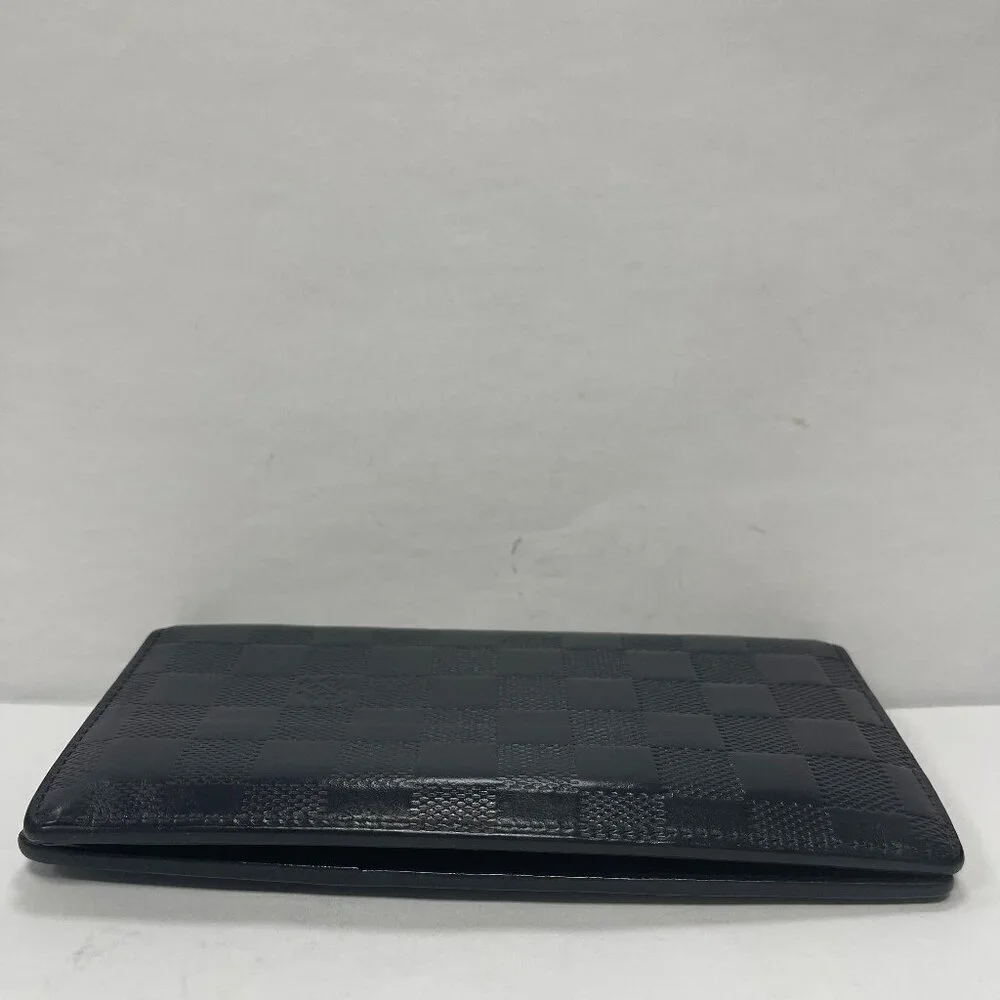 LOUIS VUITTON Damier Infini Portefeuille Bifold Wallet - Black - Preowned